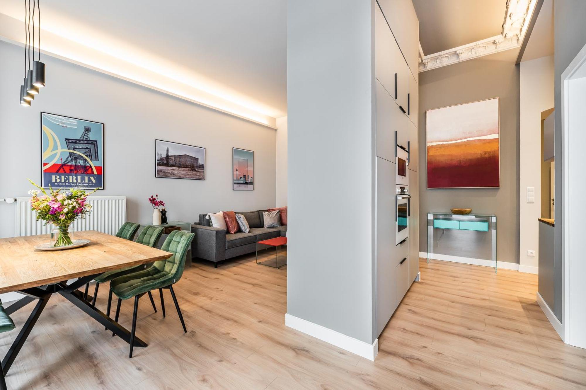 Apartment Luxurioeses Designer Mit 3 Schlafzimmern